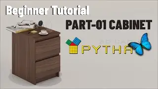 Pytha V25 | Beginner Tutorial | Cabinet | Part 01