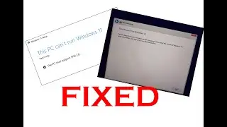 Install windows 11 TPM 2 0 error fix | Windows 11 Installation minimum requirements error.