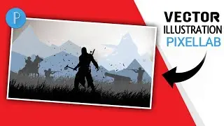 Pixellab Vector Illustration Art || Assassin's creed pixallab art