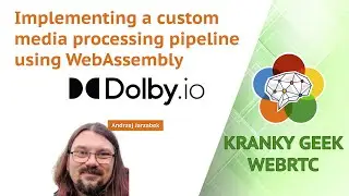 Implementing a custom media processing pipeline using WebAssembly