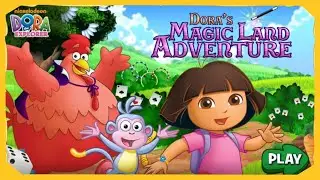 Dora the Explorer: Dora's Magic Land Adventure Gameplay (Browser Game)