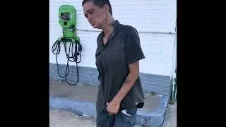 Peeing openly on our property. She will go jail