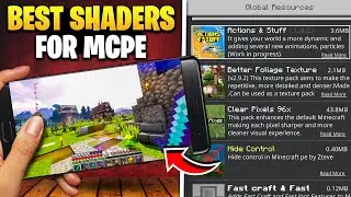 😱 Best Java-Like Shaders for Minecraft PE 1.21+ 🌈 | Colorful & Smooth for Low-End Devices ⚡