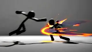 棒人間バトル！アニメーション [動画生成AI] stickman fight
