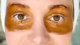 Homemade mask for wrinkles around the eyes
