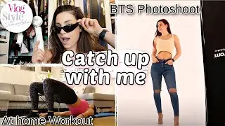 *VLOG* BOSIDIN Painless At Home IPL Laser Hair Removal - BTS photoshoot - At home workout