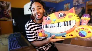 PRODUCER TURNING KIDS TOY PIANO INTO A TRAP BANGER
