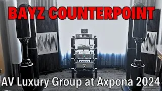 The Bayz Counterpoint Speaker and Av Luxury Group at Axpona 2024