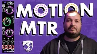 Audio & CV VISUALISED I love a Eurorack utility! // Motion Meter (MTR) from Molten Modular & Befaco