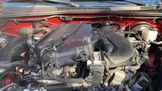2013 Tacoma Spark Plug Change Time lapse