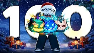 🍇 OPENED 100 NEW YEAR'S GIFTS in BLOX FRUIT / BLOX FRUIT Roblox