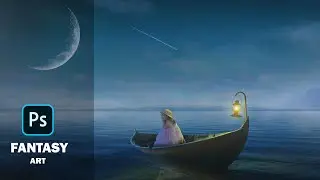 Creating A Fantasy Art Tutorial In Photoshop | Photo Manipulation Tutorial