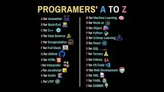 PROGRAMERS' A TO Z 