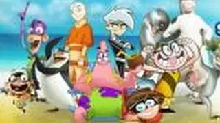 Губка Боб игра Битва Популярных Героев (Super Brawl Summer SpongeBob Game)