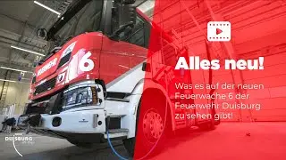 Neue Feuerwache 6 in Duisburg-Rheinhausen