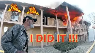 Man Gets Caught Setting his Apartment On Fire