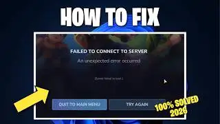 Failed to Connect to Server Hytale | Fix Connection Issues in Windows 11