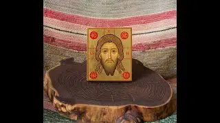Упаковка готовой иконы перед отправкой заказчику.