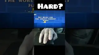 Geometry Dash World's Hardest jumps are Hard #shorts