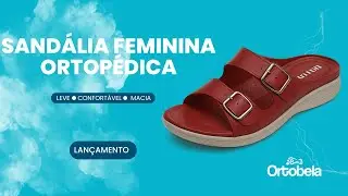 SANDÁLIA BIRKEN ORTOPÉDICA EM COURO | ORTOBELA® [LANÇAMENTO]