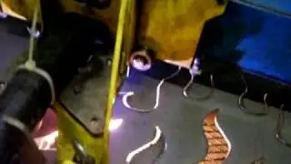 CNC Plasma burning Fire (2)