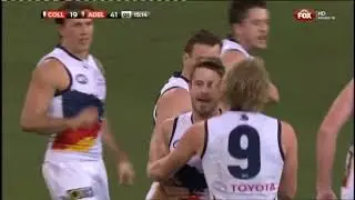Round 18 Adelaide Crows Vs Collingwood Magpies 2014 Highlights