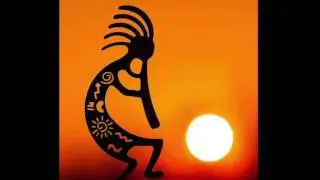 Native American music/Национальная музыка индейцев на флейте