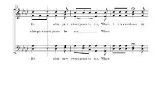 He Whispers Sweet Peace To Me by Will M. Ramsey (1872-1939)