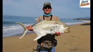 PESCA de JURELES y AGUJON desde la playa - SURF FISHING - Ep. 11