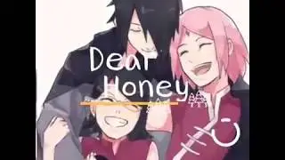 Sarada/Sasuke - Доча, привет