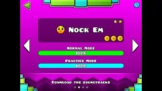 [OUTDATED] Geometry Dash Subzero Walkthrough - Level 2 (Nock Em) [ALL COINS]