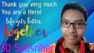Thanks Guys You Are A Hero! 30 Subscriber *Naked Monkey*