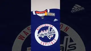 Check Out These Made In Canada Practice Jerseys from the Washington Capitals!