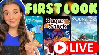 🔴 FIRST LOOK at NEW Cozy Games 🌱 | 