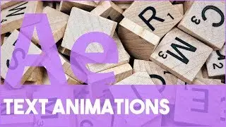 After Effects Preset Text Animations