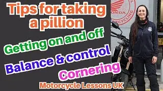 Tips for taking a pillion