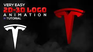 3D Logo After Effects Tutorial | 3D Logo Animation | 2D-3D logo