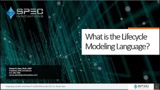 What Is the Lifecycle Modeling Language (LML)