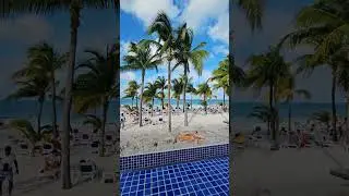 el que puede puede 😅 #cancunbeach #playa #riu #travel  #cancunresorts #cancun #riucancun