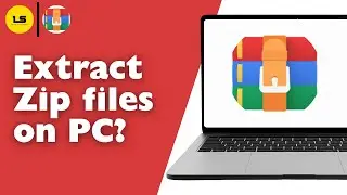 How to extract Zip files on PC?