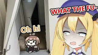 Doki got scared by Mumei