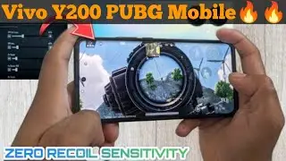 Vivo Y200 ki PUBG Mobile Sensitivity Setting 🔥 Vivo Y200 PUBG Mobile Sensitivity 🔥 0 Recoil Scope