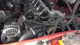 Power steering - Gazelle Cummins - fluid replacement.