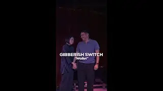 SPIT performs an improvised scene, switching to gibberish on buzz! | Gibberish Switch | Wallet