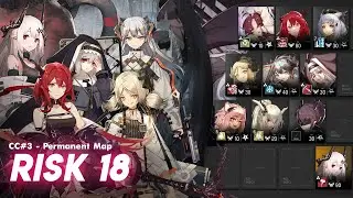 [Arknights] CC#3 Cinder: Risk 18 Day 1 Walkthrough