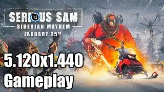 Serious Sam: Siberian Mayhem Ultrawide Gameplay [5120x1440] [32:9]