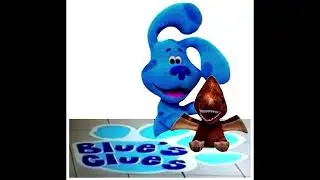 Special Mailtime Blue w/SF Orange Pterodactyl On A Blue’s Clues Mat
