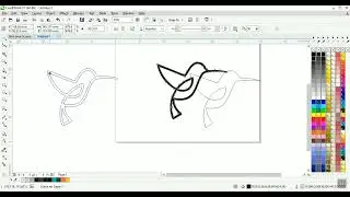 Coreldraw l Sketch to Vector