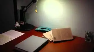 El escritorio.