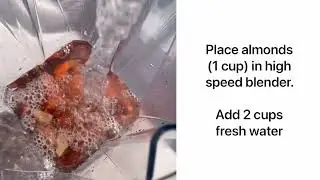 Make Homemade Almond Milk with Just Two Ingredients